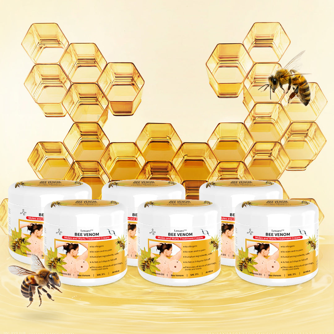 🍀🐝[👑Offizieller Markenshop👑] Lenaro™ Bienengift-Creme zur Behandlung von Muttermalen und Warzen (👨‍⚕AAD EMPFIEHLT)