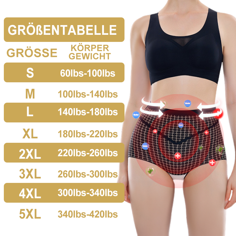 🏆🏆Kaala 2024 Neu Keramische Eis-Ionen-Faser-Reparaturformer-Unterhose👨‍⚕️DGE-Empfehlungen