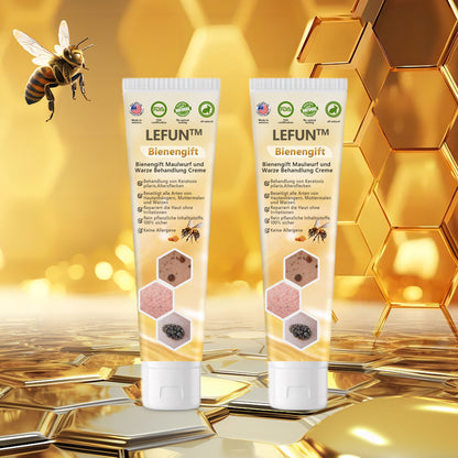 🌻🐝[🍀Offizieller Markenshop🍀] LEFUN™ Bienengift Maulwurf und Warze Behandlung Creme(👨‍⚕AAD EMPFIEHLT)