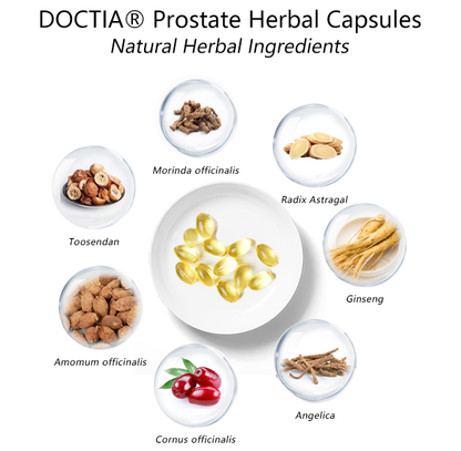 DOCTIA® Prostata Natürliche Kräuterkapseln schützen die Prostata-Gesundheit PRO (Jetzt Flash-Sale)