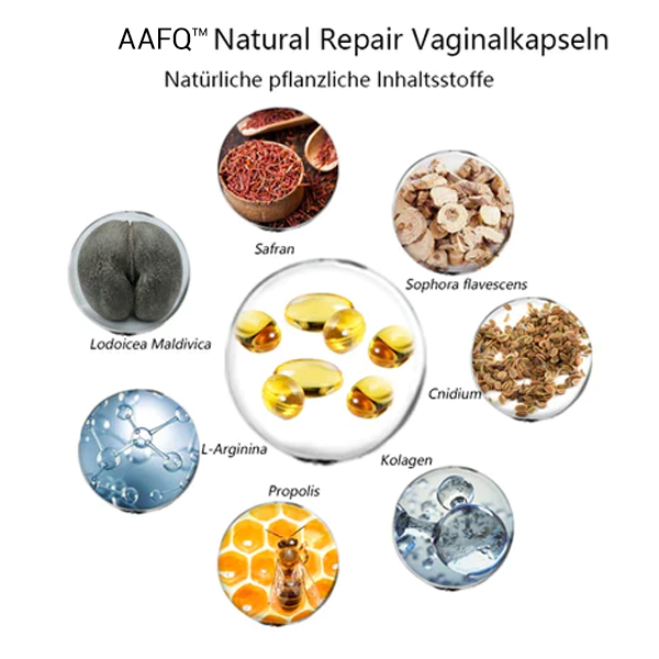 AAFQ® Sofortiger Juckreizstopper & Entgiftung sowie Schlankheits- und Straffungsreparatur & rosa und zarte natürliche Kapseln