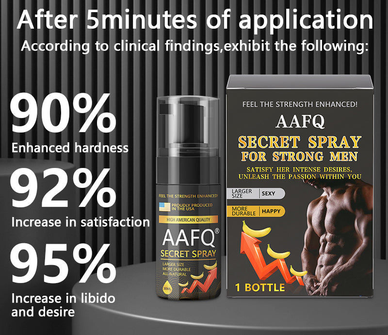 AAFQ® Geheimspray für starke Männer 【⏰Nur für kurze Zeit 50 % Rabatt für nur 3 Tage, plus beim Kauf eines Exemplars erhalten die ersten 200 Personen eines gratis】